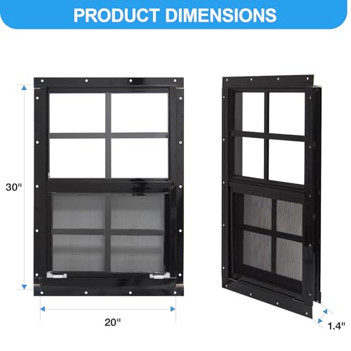 Upgraded Shed Windows 2 Pack (2 Count)
