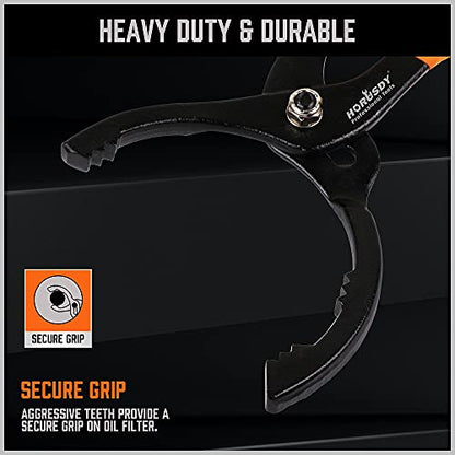 12" Adjustable Oil Filter Pliers