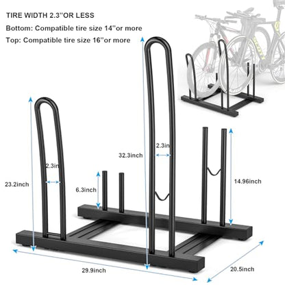 3 5 Bikes Stand Rack