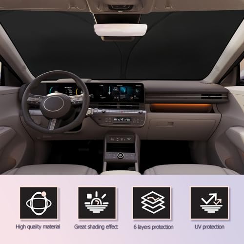 Hyundai Kona Windshield Sun Shade