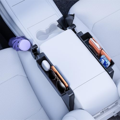Car Steering Wheel Tray Table & Seat Gap Filler Organizer 2