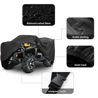 ATV Cover 210D Oxford Fabric Protection Against Water