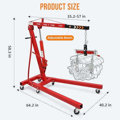 Engine Hoist with Lever