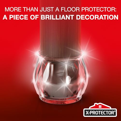 Silicone Chair Leg Floor Protectors 16 PCS with Non (16 Count)