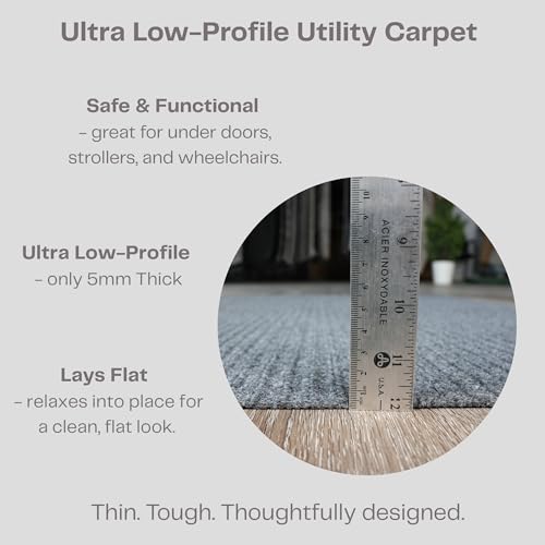 Ribbed Hallway Runner Rug