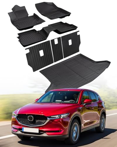Floor Mats Cargo Liner for Mazda CX5 2017 (7 Count)