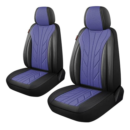 Breathable Cloth Fabric Car Seat Covers 2 Front Seats (2 Count)