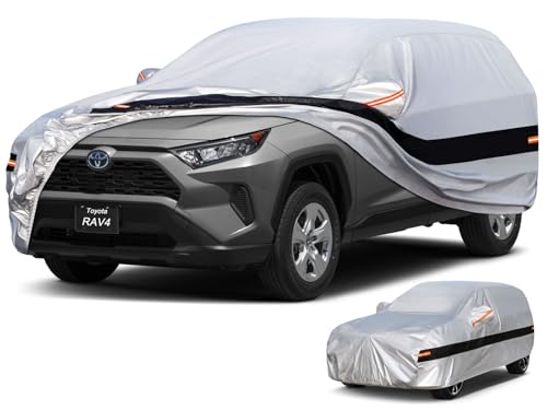 10 Layers SUV Car Cover Custom Fit for Toyota RAV4