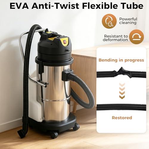 40L Commercial Carpet Cleaning Machine 3 in 1 Upholstery Cleaner Machine 1000W Professional Extractor Vacuum Washing Machine for Cleaning Carpets