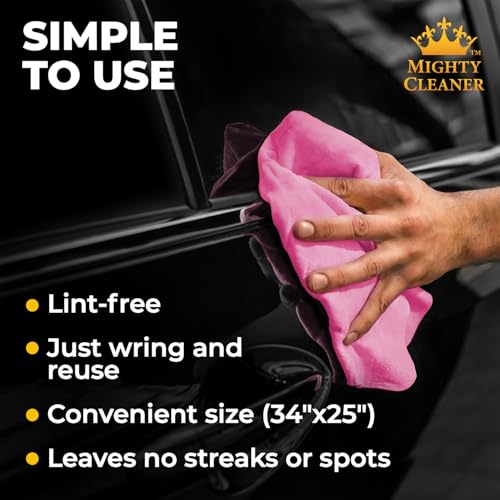 XL Shammy Towel for Car (2 Count)