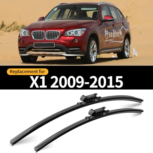 Front and Rear Windshield Wipers for BMW X1 2009