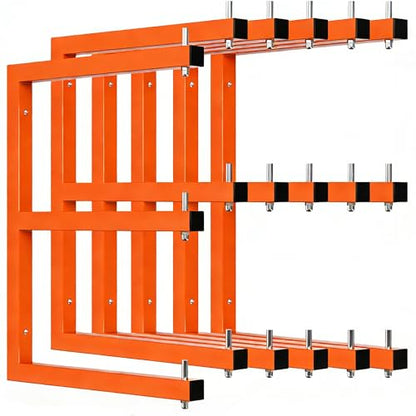 6 Pack Wall Mounted Lumber Rack (6 Count)