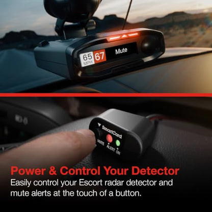 Radar Detector SmartCord Directwire with Red Light for MAX 360