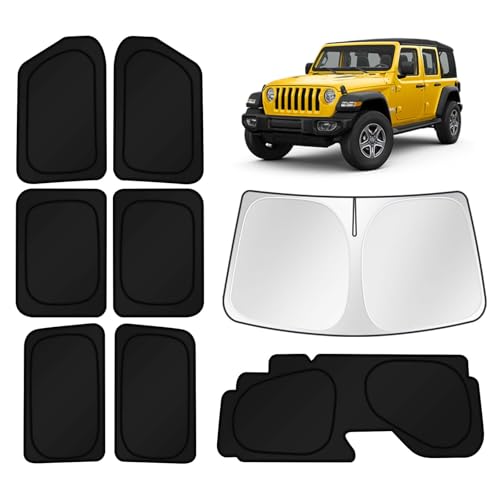 Car Window Shades for 2018 (8 Count)