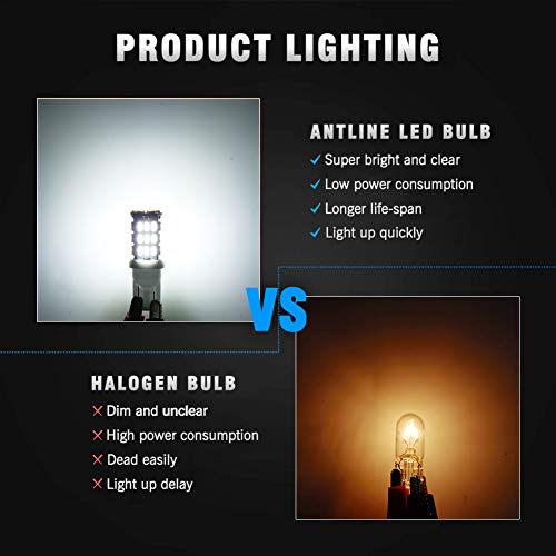 T10 921 194 168 175 LED Bulbs White 20 (20 Count)