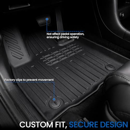 Floor Mats for Hyundai Palisade 2026 Gas Only 7&8 Seats
