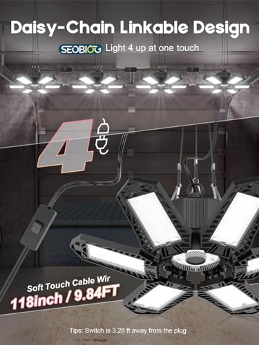 LED Garage Lights 6 Pack (6 Count)