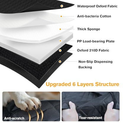 Dog Car Seat Cover for Back Seat