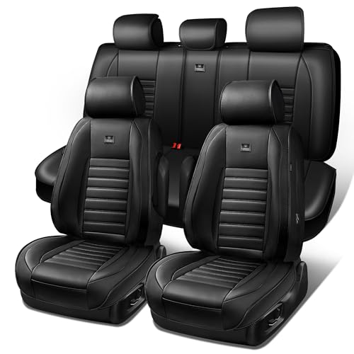 Nappa Leather Car Seat Covers Full Set