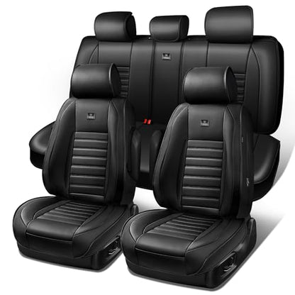 Nappa Leather Car Seat Covers Full Set