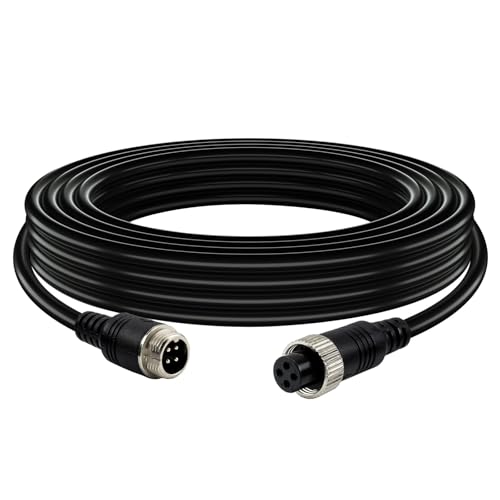 4 Pin Aviation Backup Camera Extension Cable (33 Foot)