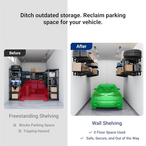 2 Pack 2x6ft Garage Shelving 24 (2 Count)