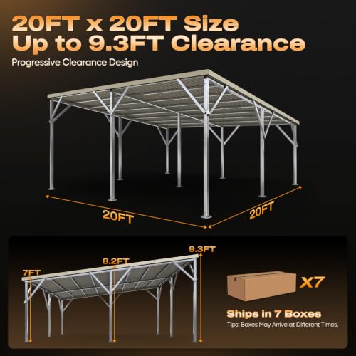 20x20 FT Heavy Duty Lean