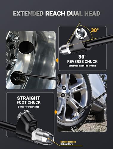 13'' Dual Head Air Chuck Set