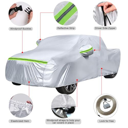 6 Layer Waterproof Car Covers Replace for 2021