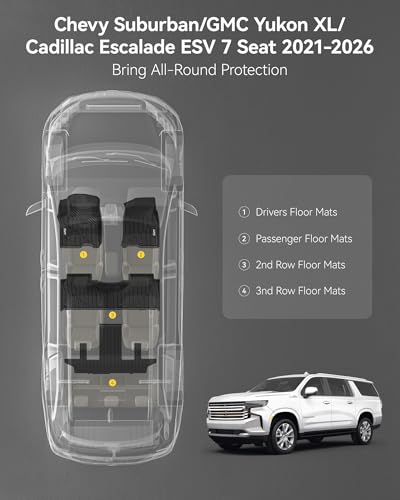 Floor Mats for Chevy Suburban