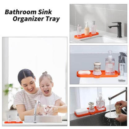 Silicone Soap Dish with Drain Spout