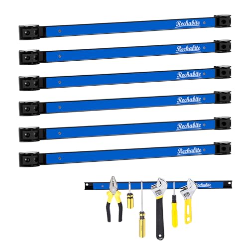 6 Pieces 18" Magnetic Tool Holder Strip (6 Count)