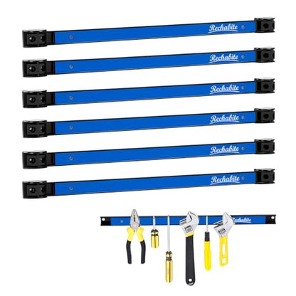 6 Pieces 18" Magnetic Tool Holder Strip (6 Count)
