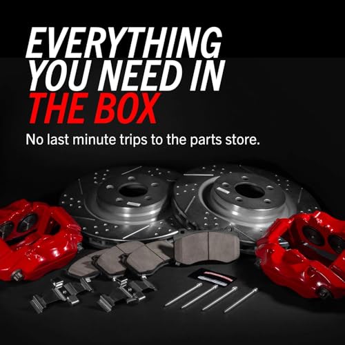 Rear Brake & Caliper Kit for Jeep Wrangler 2007