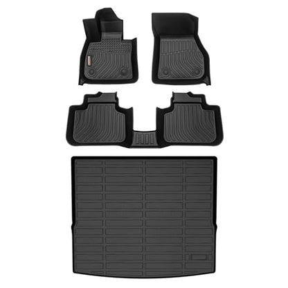 All Weather Floor Mats Cargo Liner Set for BMW X1 2016