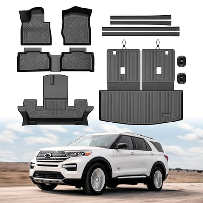 Floor Mat & Cargo Liner for Ford Explorer 2020