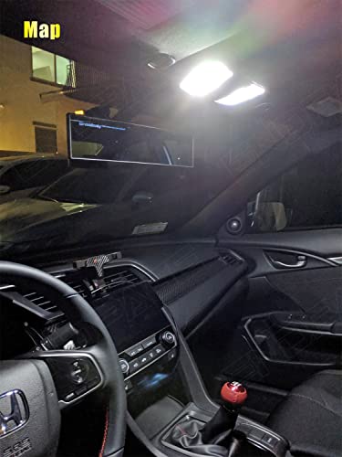 11 Pieces CRV HRV LED Interior Light Kit for Honda CR