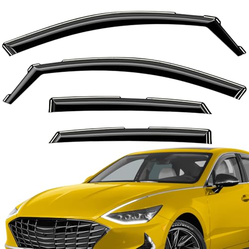 Extra Durable Window Deflectors in (4 Count)
