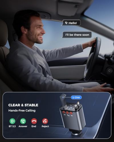 69W Retractable Car Charger