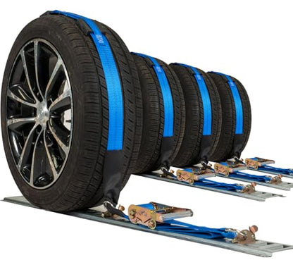 E Track Wheel Straps with E (4 Count)