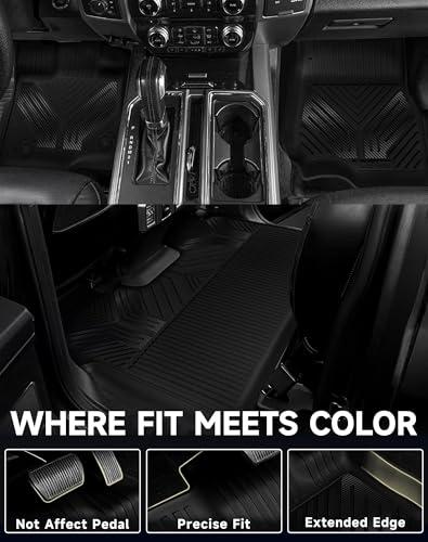 Premium Color TPE Floor Mats for Ford F