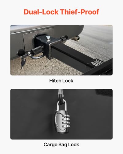 60"x20"x6" Hitch Cargo Carrier