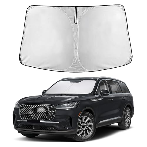 Windshield Sun Shade Compatible for Lincoln Aviator 2020