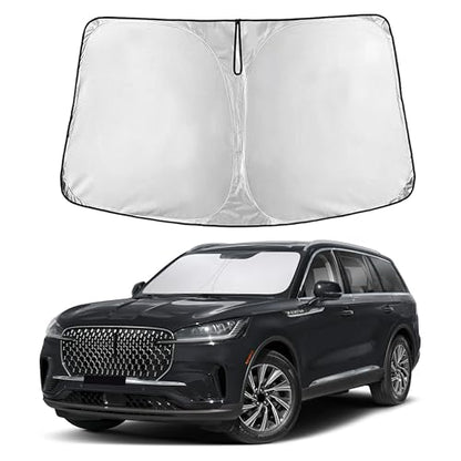 Windshield Sun Shade Compatible for Lincoln Aviator 2020