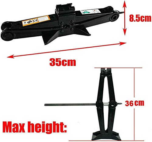 Scissor Screw Jack Lift for Car Van Vehicles 2 Ton 4.2