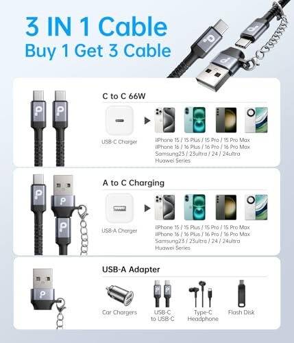 USB C Cable 10FT