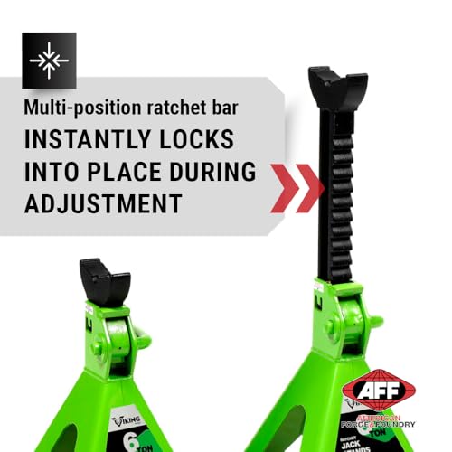 Viking 6 Ton Jack Stand Set