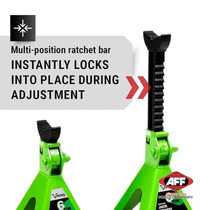 Viking 6 Ton Jack Stand Set