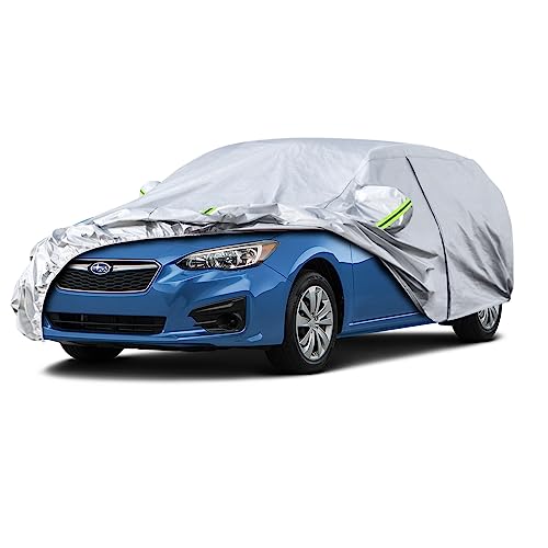 6 Layers Car Cover Custom Fit Subaru Impreza Hatchback from 1992 to 2025