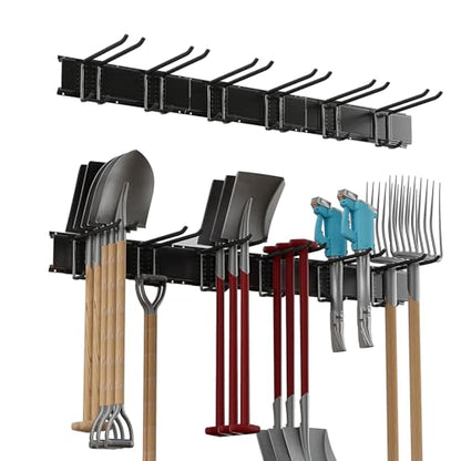 Garage Tool Rack Wall Mount (2 Count)